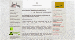 Desktop Screenshot of emmelsbuell-horsbuell.net